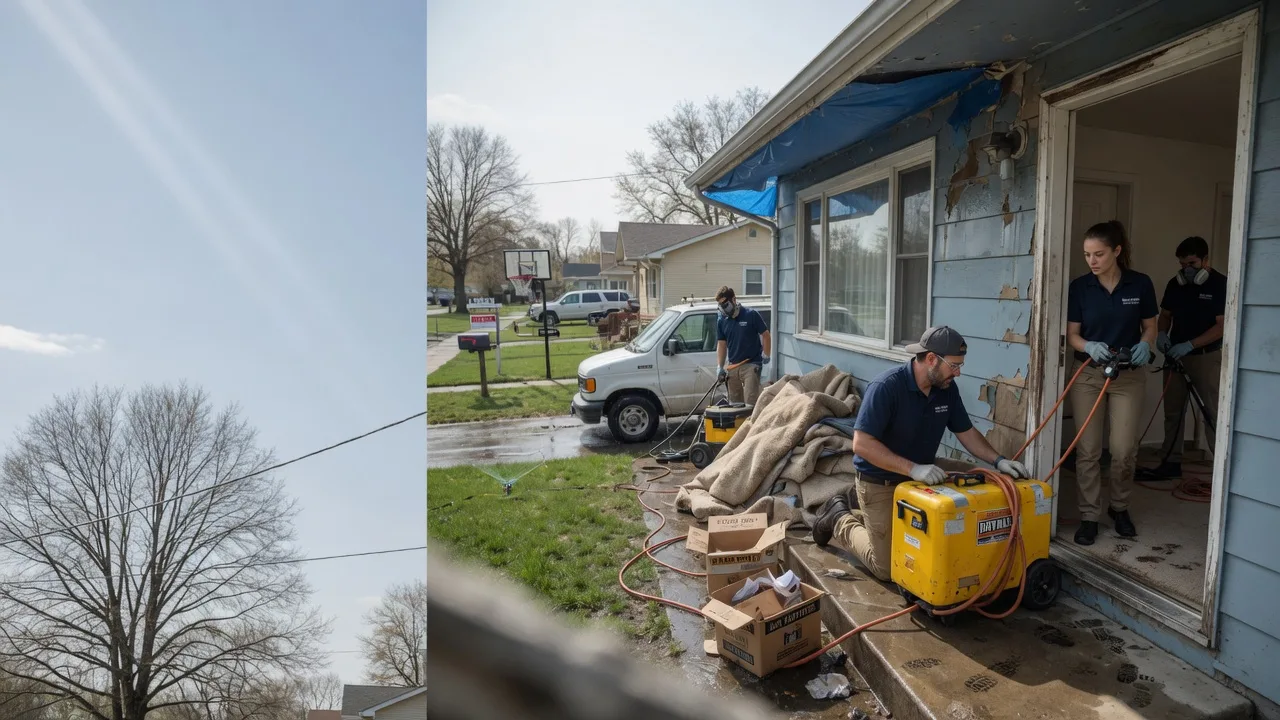 Basement Flood Cleanup in Hickman, TN near me